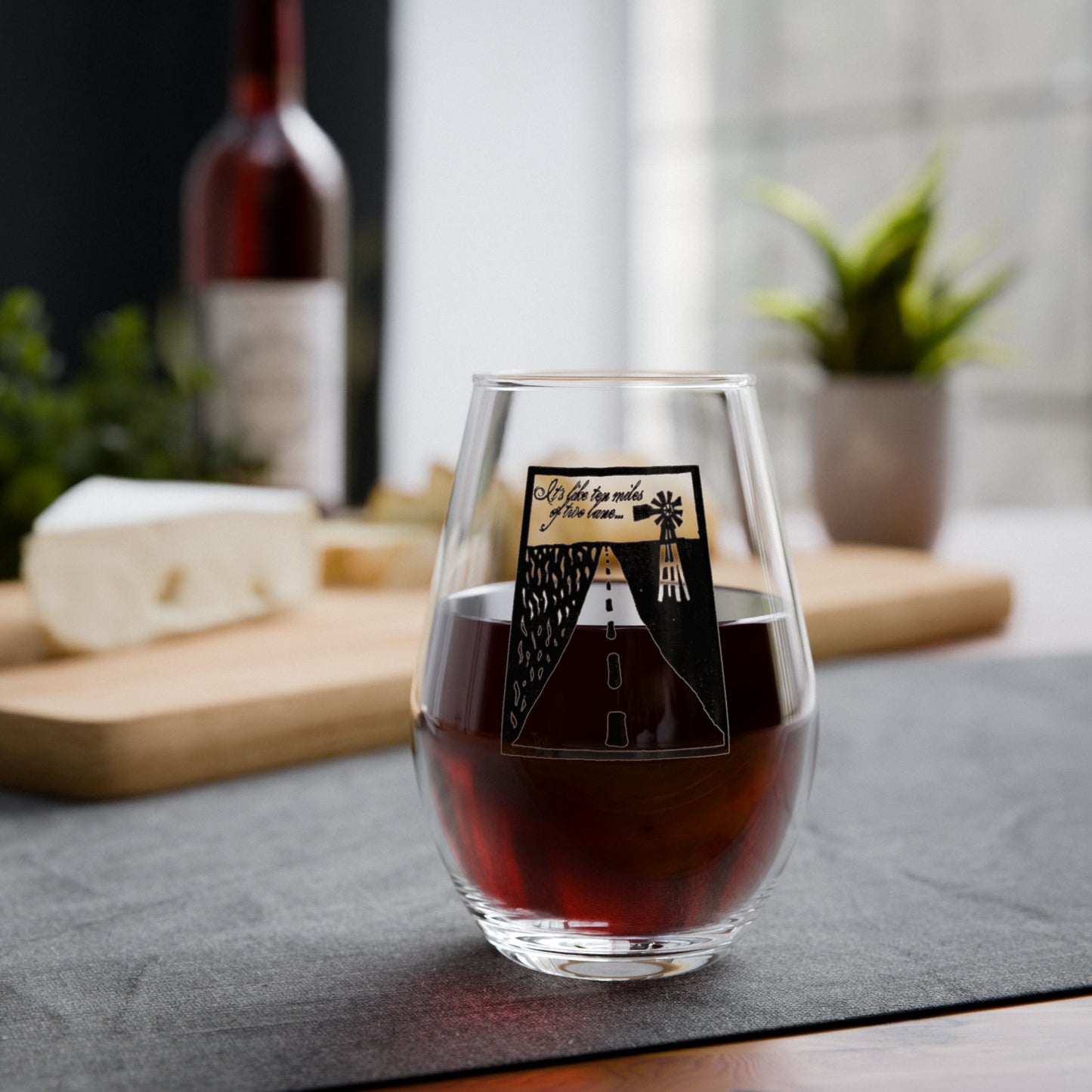 Shawn Colvin Stemless Glass