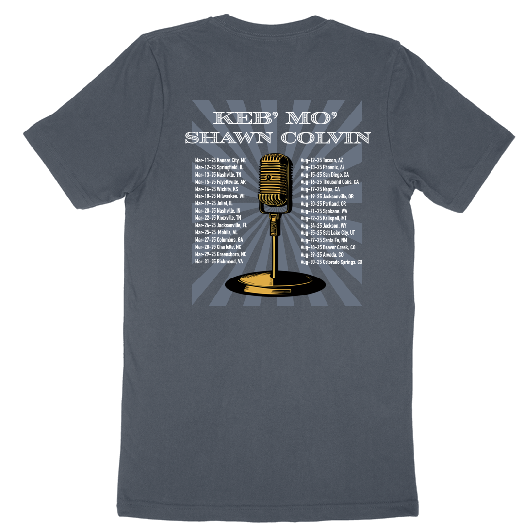 Shawn Colvin/Keb' Mo' 2025 Tour T-Shirt
