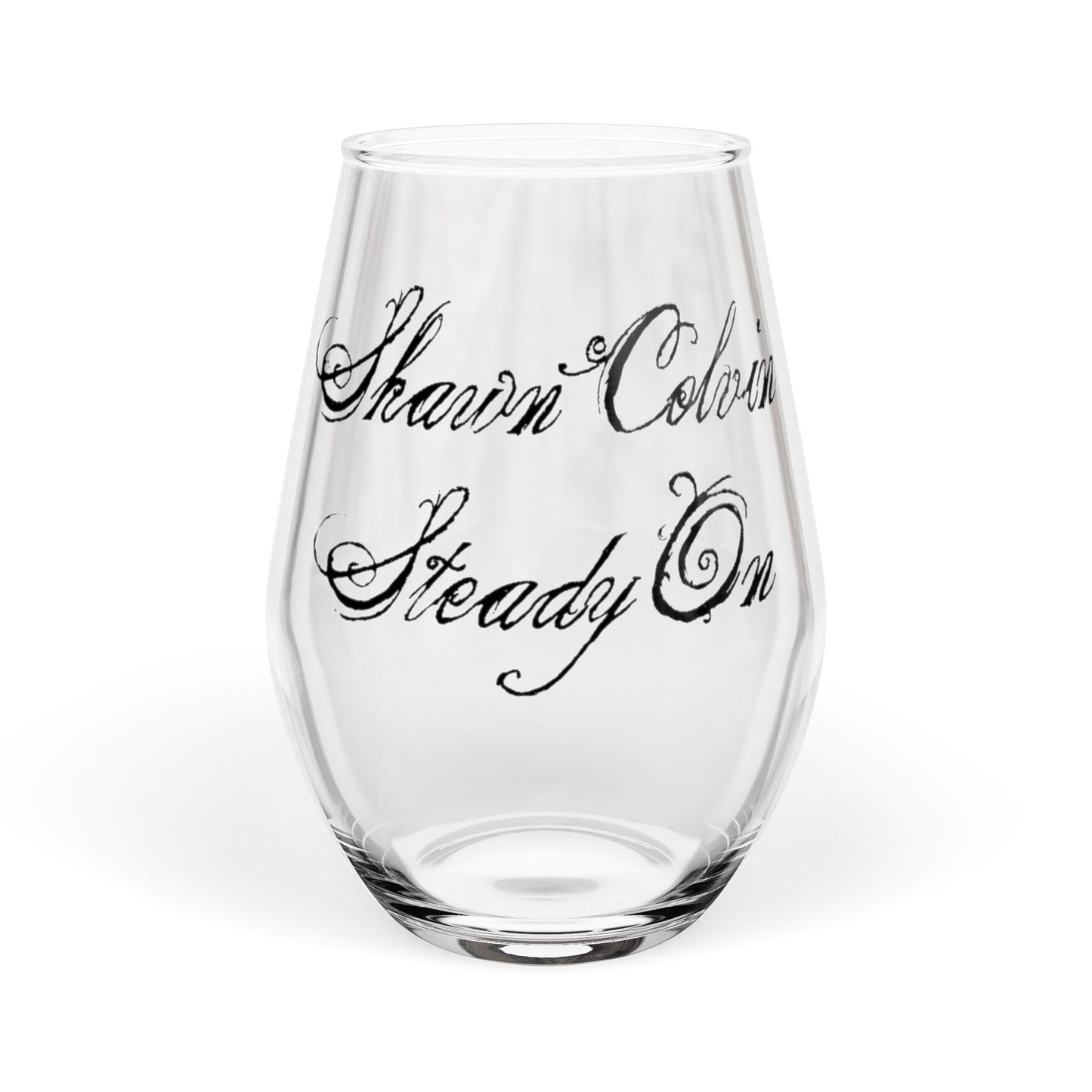 Shawn Colvin Stemless Glass