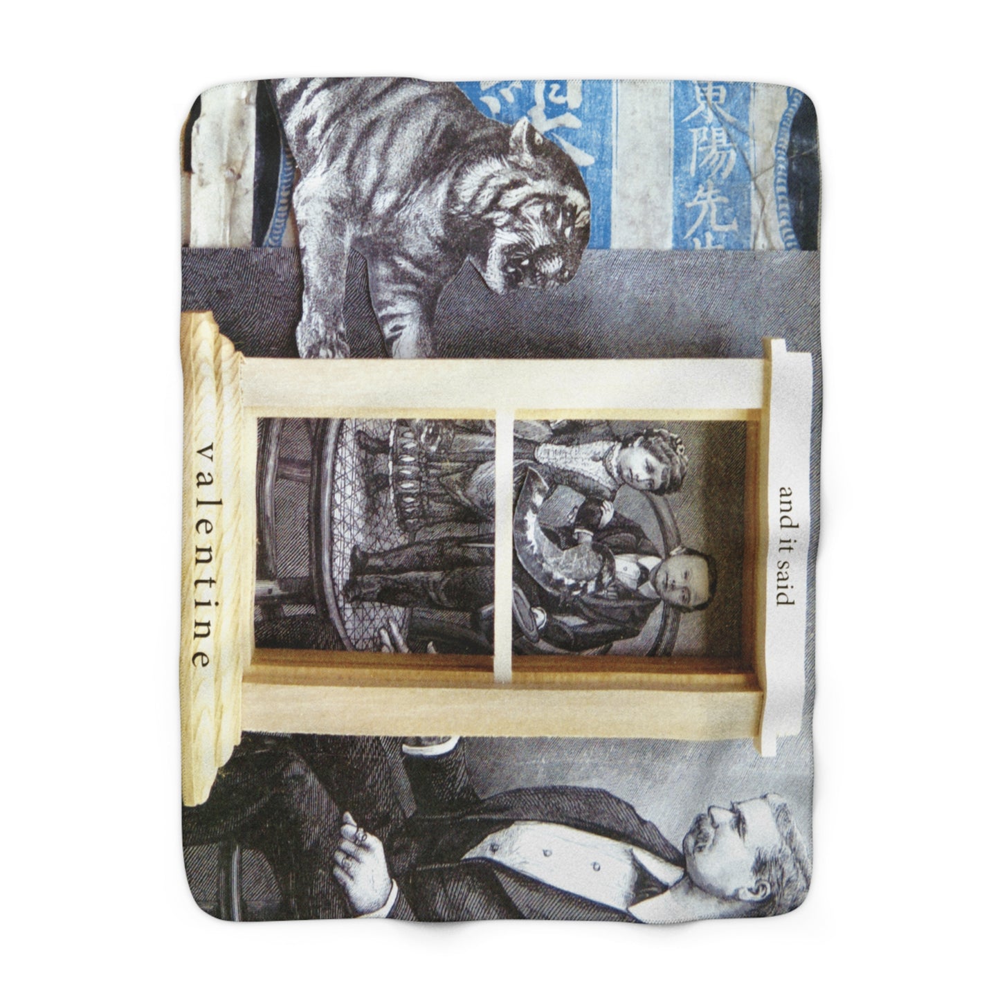 Shawn Colvin "Valentine" Sherpa Fleece Blanket