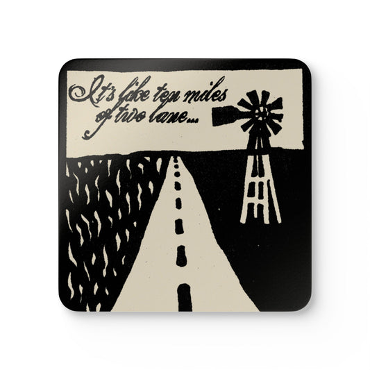 Shawn Colvin "Steady On" Cork Coaster Set