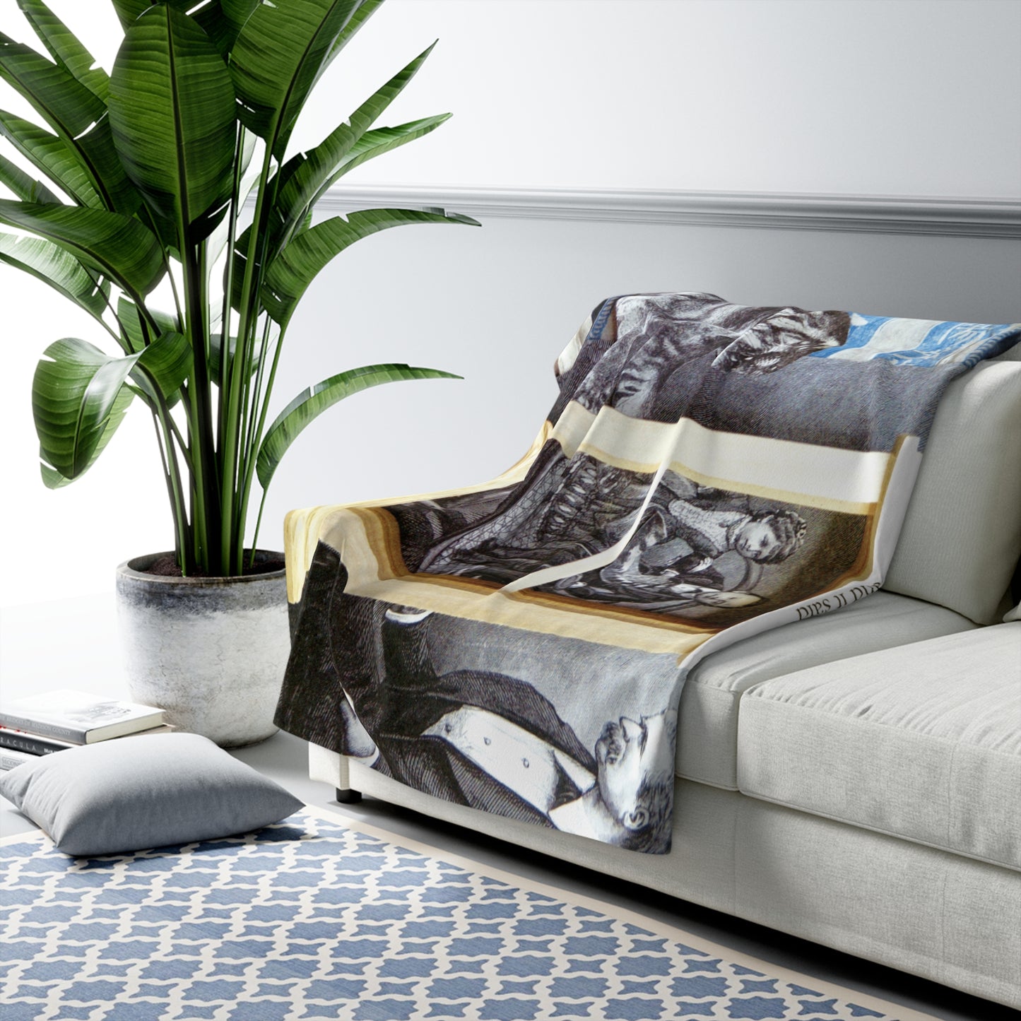 Shawn Colvin "Valentine" Sherpa Fleece Blanket