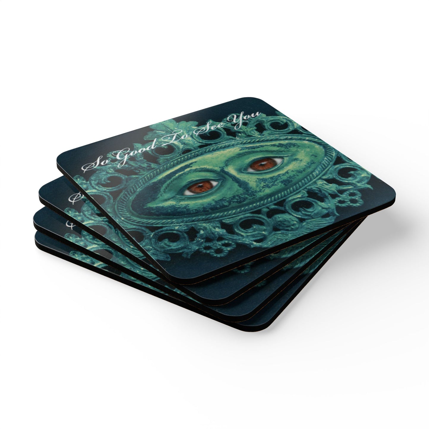 Shawn Colvin "So Good To See You" Cork Coaster Set