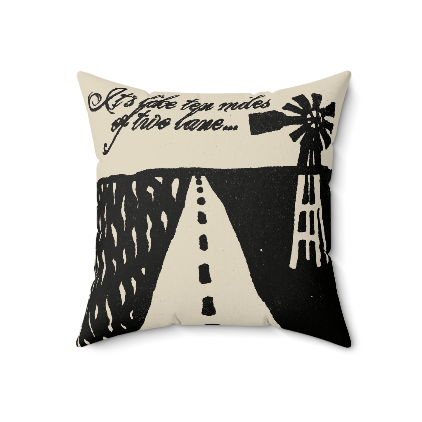 Shawn Colvin "Steady On" Throw Pillow